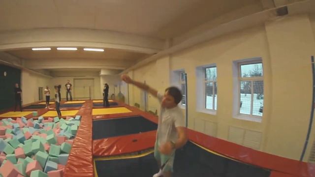 Открытие батутной арены ПРУЖИНКА смотреть онлайн