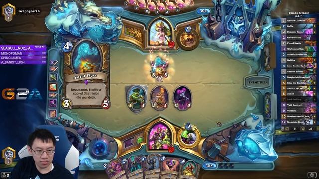 WE MADE A COMBO DESTROYER DECK! | Constructed | Hearthstone смотреть онлайн