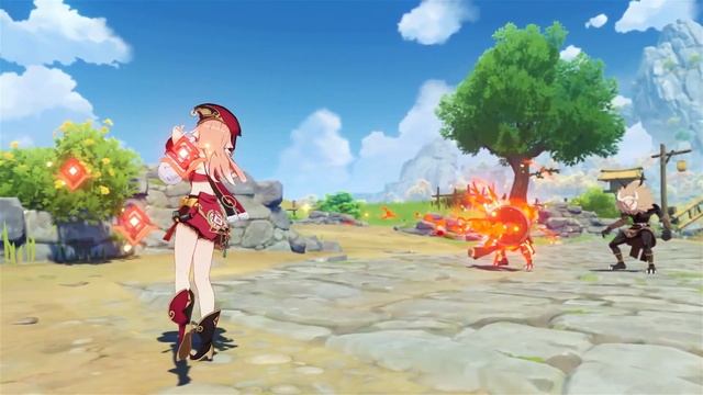 Genshin Impact - Official Yanfei Gameplay Demo Trailer