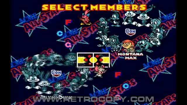 Tiny Toon Adventures- Acme All-Stars (Sega Genesis / Mega Drive) Intro смотреть онлайн