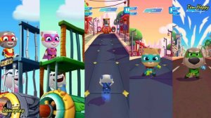 Talking Tom Hero Dash Discover All Heroes - Defeated All Bosses - Unlocked All Cities