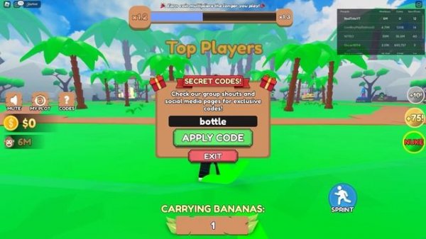 ALL NEW *SECRET CODES* IN ROBLOX MONKEY TYCOON (new codes in roblox Monkey Tycoon ) NEW