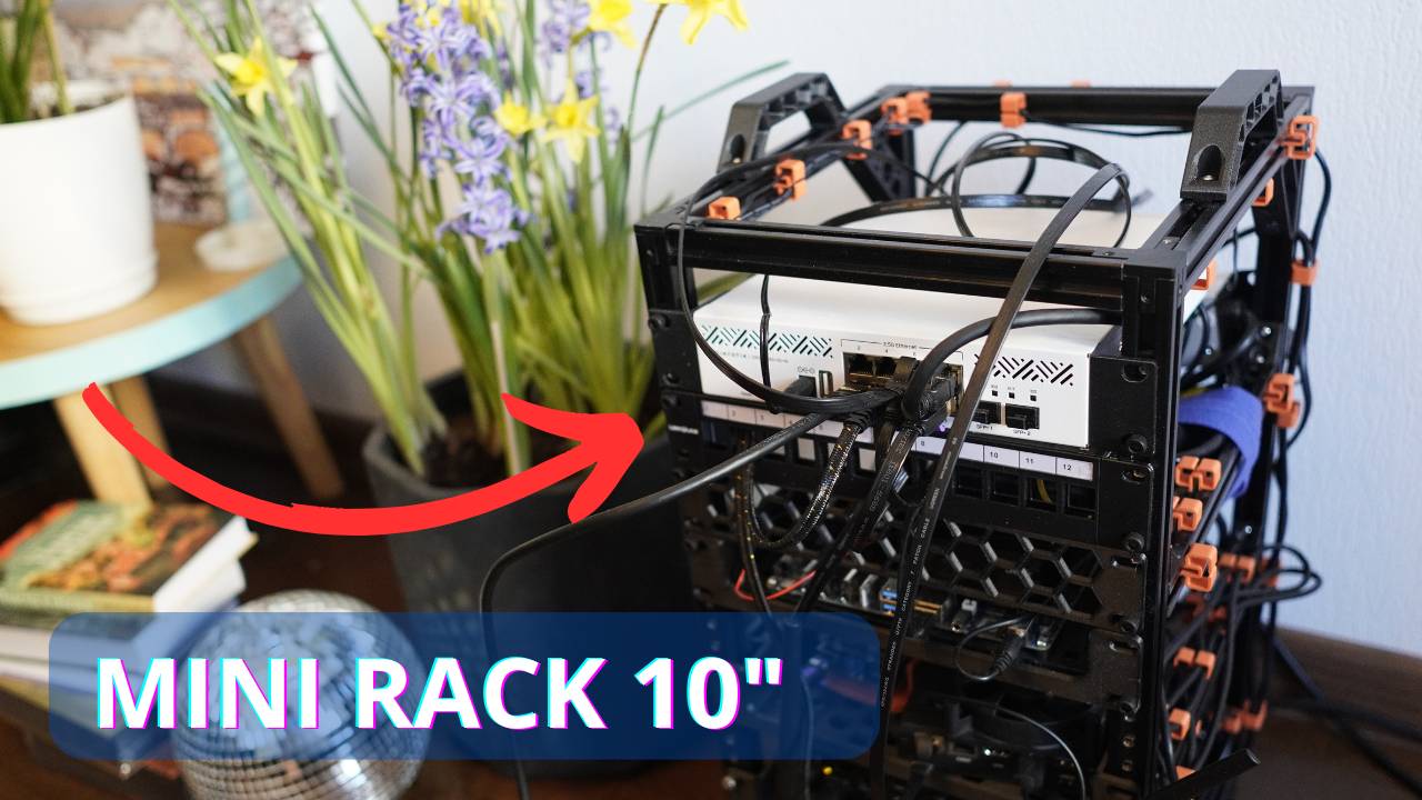 Свой домашний мини сервер. MINI RACK 10