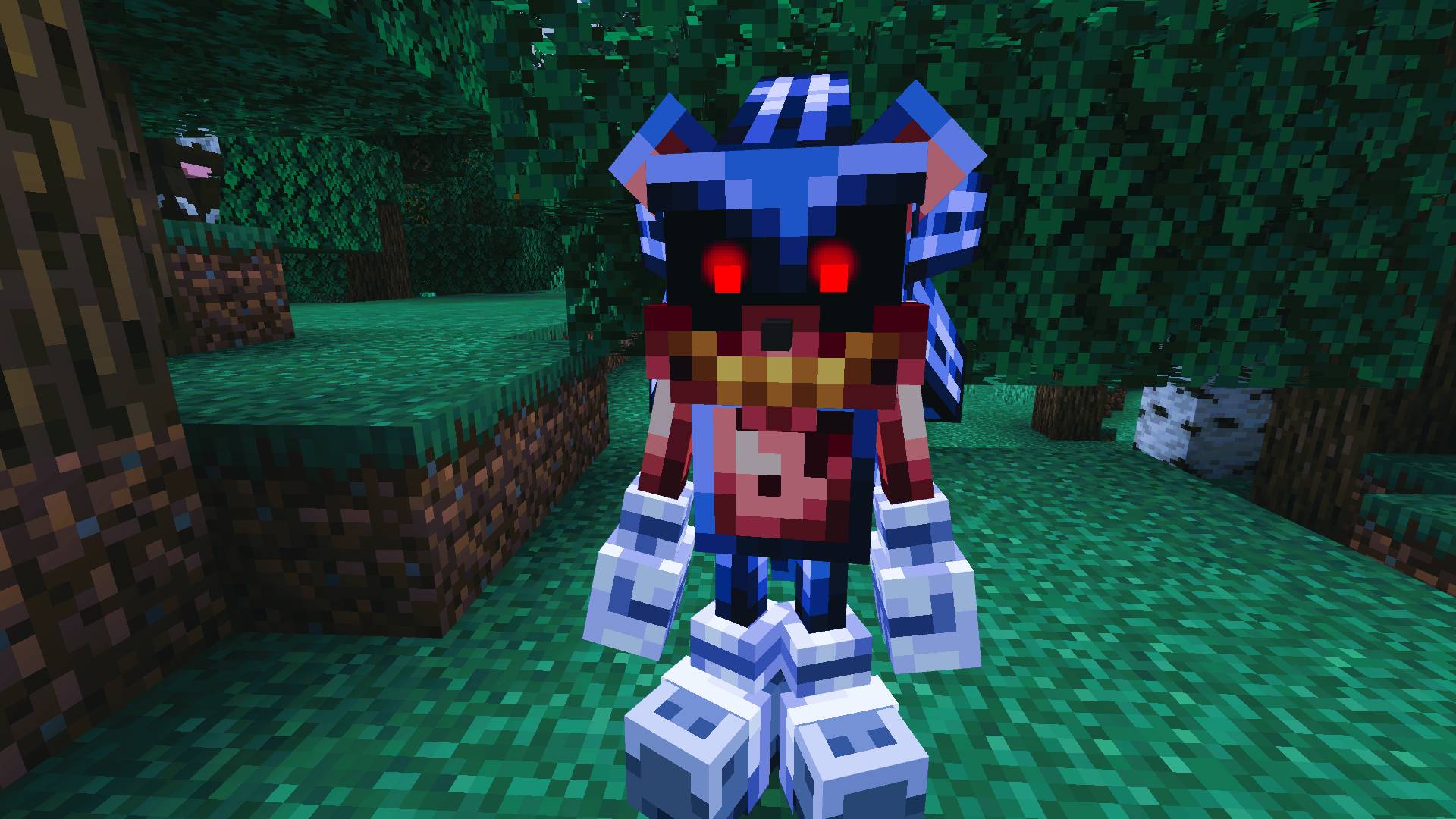 Sonic Shin Sonic Exe Minecraft  Addon обзор