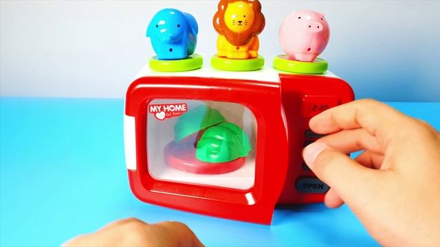 Волшебные мячики-прыгуны Учим цвета весело и легко! для детей Learn Colors with Mesh Squishy Balls смотреть онлайн