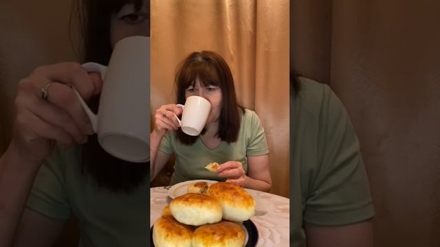 Пирожки с капустой😋👍🥙 #мукбанг #еда #mukbang #рецепты #пп #вкусняшки #пицца #суши #роллы #хорошее