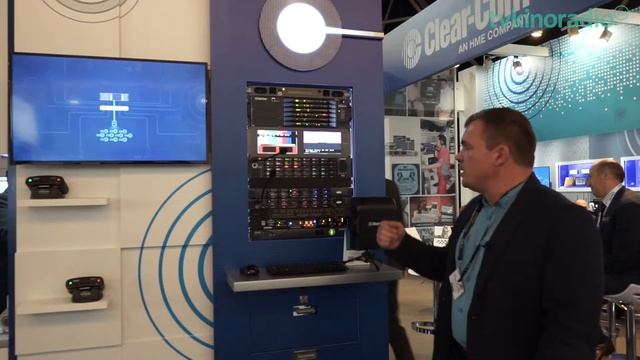 ClearCom V-Series Iris и E-IPA на IBC 2018