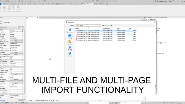005-Revit Multipage PDF Import смотреть онлайн