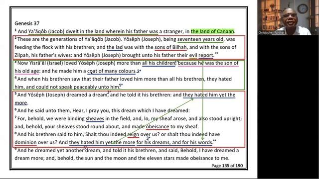 66. Gen 37:1-12 - Reasons for Joseph being hated (Jul-14-2024) смотреть онлайн