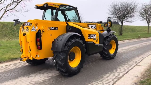 Thorncliffs 2017 JCB 541-70 Agri Super Loadall with 2381 Hours. смотреть онлайн