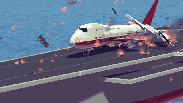 All Systems Failed - Very Hard Emergency Landing | Airplane Crashes ! Besiege plane crash смотреть онлайн