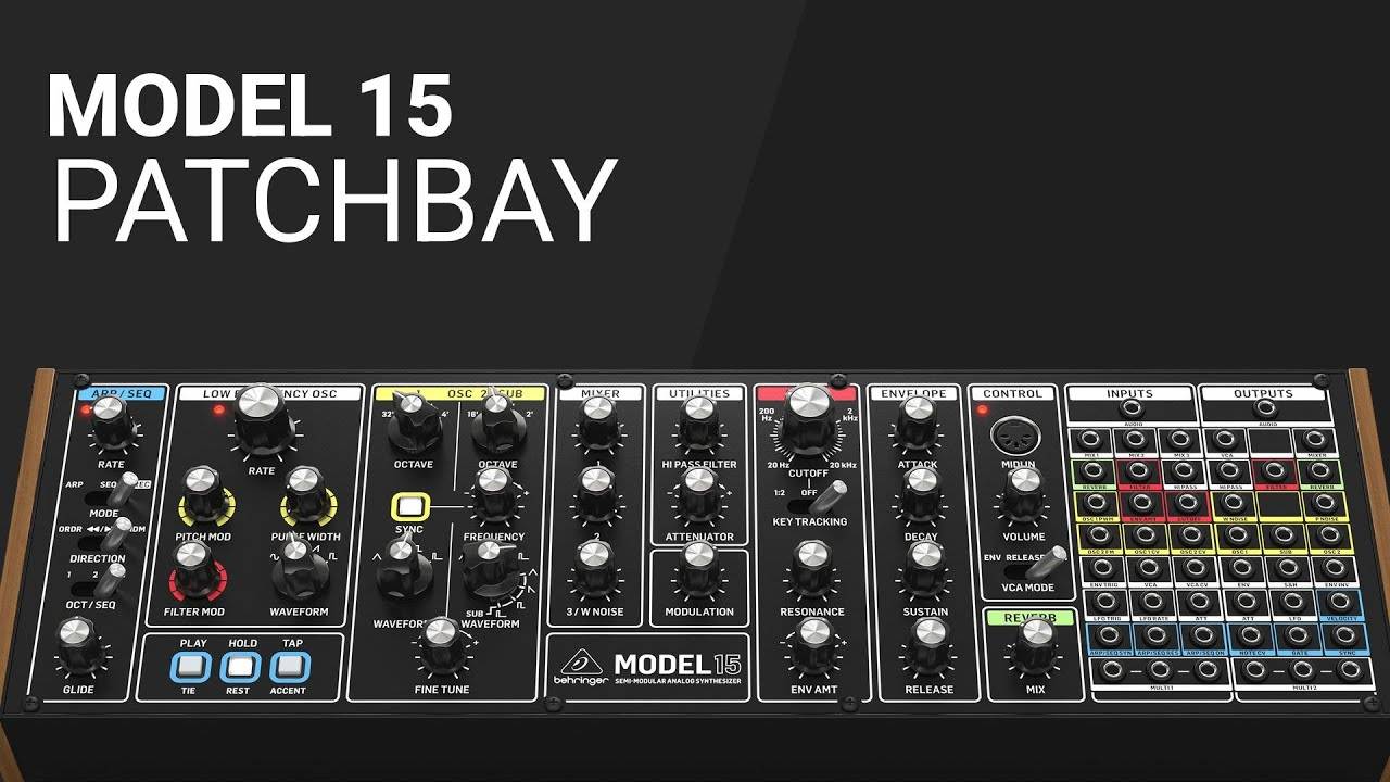 Behringer Model 15: Patchbay Deep Dive смотреть онлайн
