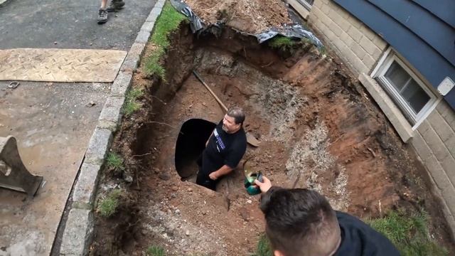 Very Tight Removal in NJ, Failed Oil Tank смотреть онлайн