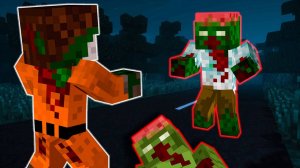 ЖИВОЕ ОРУЖИЕ ПРОТИВ ЗОМБИ. ДЕНЬ 23 - ЗОМБИ АПОКАЛИПСИС В МАЙНКРАФТ