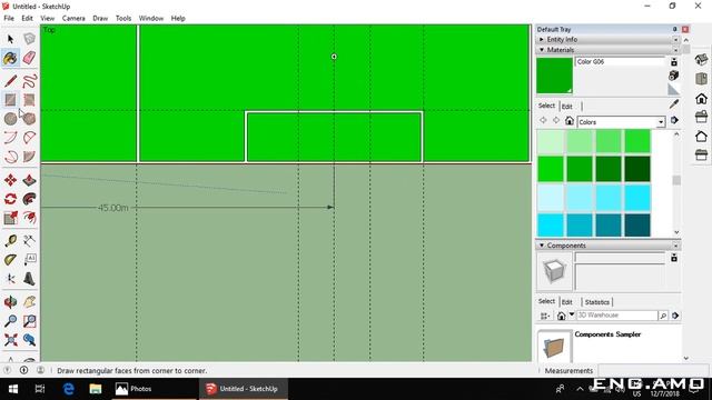 Google sketchup Example #1 : Stadium Part #1 смотреть онлайн