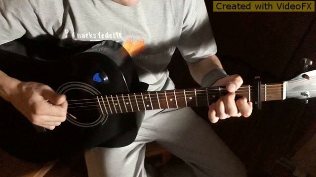 Metallica-The Unforgiven на гитаре смотреть онлайн