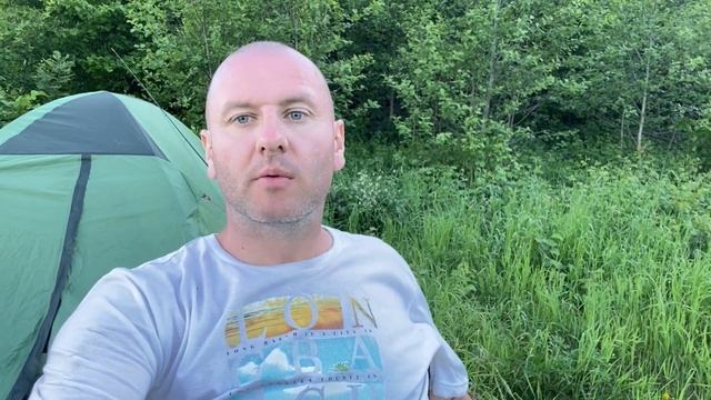 г Калязин Рыбалка на волге с палатками смотреть онлайн