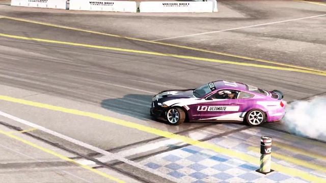 Assetto Corsa - VDC Wall New Jersey - Ultimate Drift Mustang смотреть онлайн