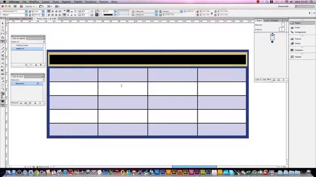 InDesign - Le tabelle смотреть онлайн