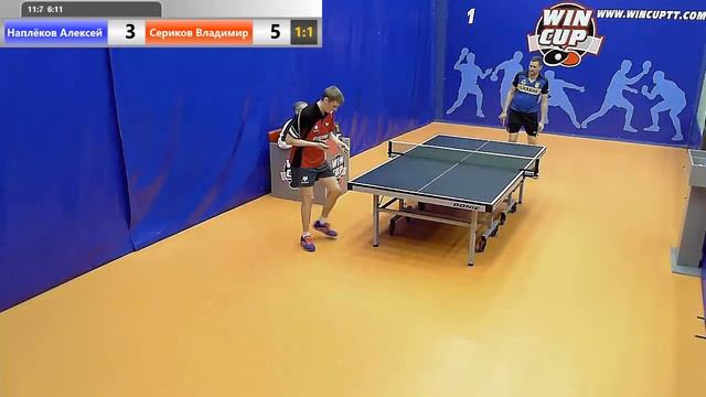 Наплёков Алексей Сериков Владимир 14.03.2019 Зал № 1 Вечерний турнир WIN CUP смотреть онлайн