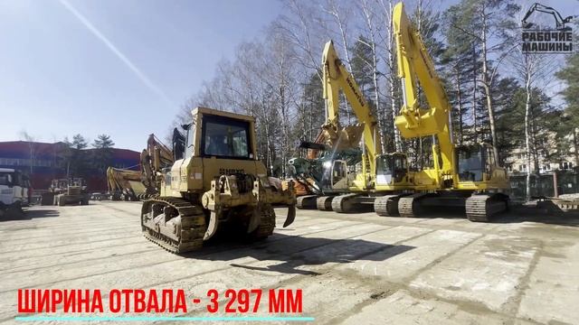 Обзор на бульдозер SHEHWA TY165 2 смотреть онлайн