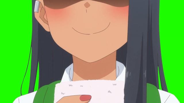 ✔Nagatoro-San (Nagatoro) Anime Green Screen Girl #2🔥 смотреть онлайн