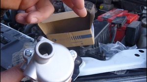 Проверка и замена неисправного термостата на авто лада гранта.