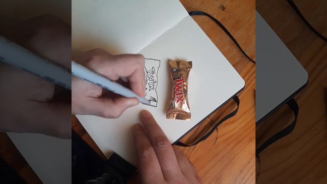 Twix учимся рисовать 🍬