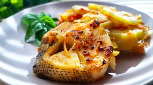 Рыба с овощами в духовке. Идеальный рецепт для всей семьи! Просто, вкусно, полезно!