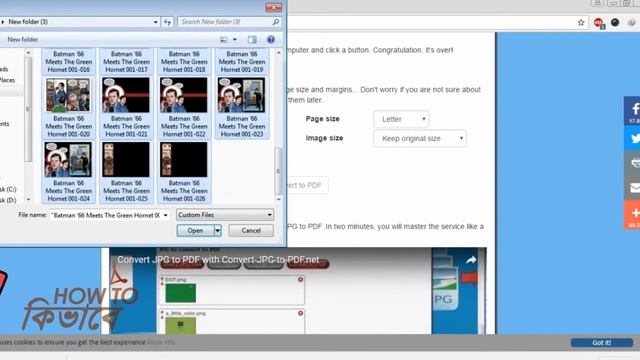 [No Software] How to Convert Multiple JPG of CBR to PDF | How to Bangla смотреть онлайн