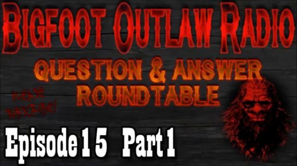 BigFoot 2017 Bigfoot Outlaw Radio Ep15 Bigfoot Question Roundtable - The Best Documentary Ever