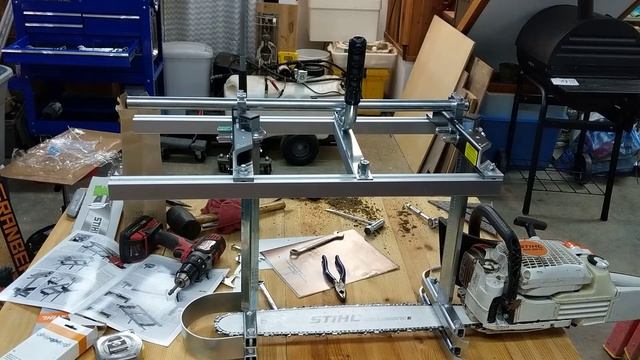 Granberg Alaskan 24 inch Mark IV Mill Part 2: Re-combobulating (and sneak preview) смотреть онлайн