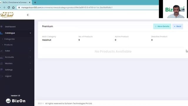 How to Manage Catalogue in Bizon365. смотреть онлайн