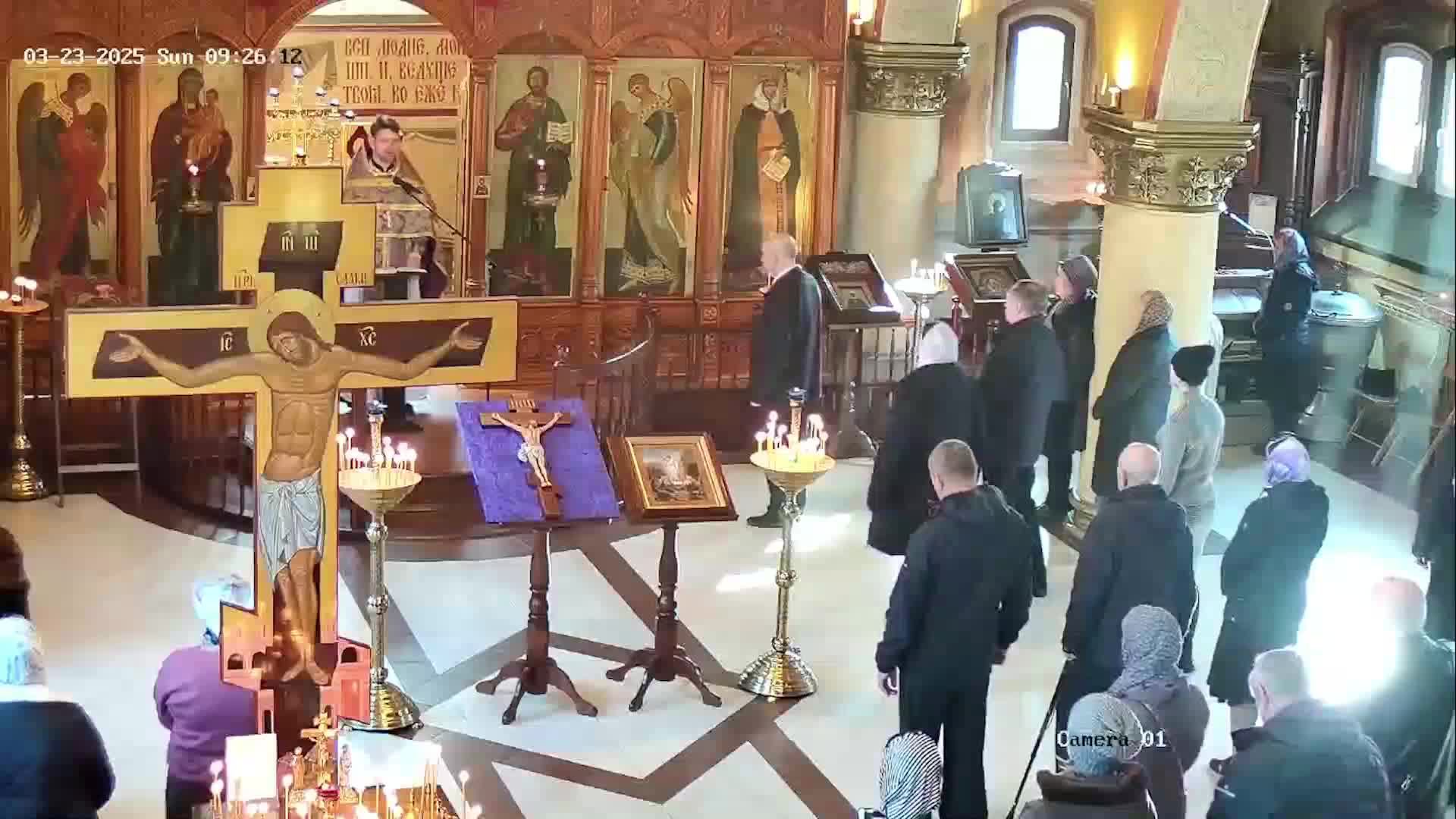 Божественная литургия. 23.03.2025 в 9-00. смотреть онлайн