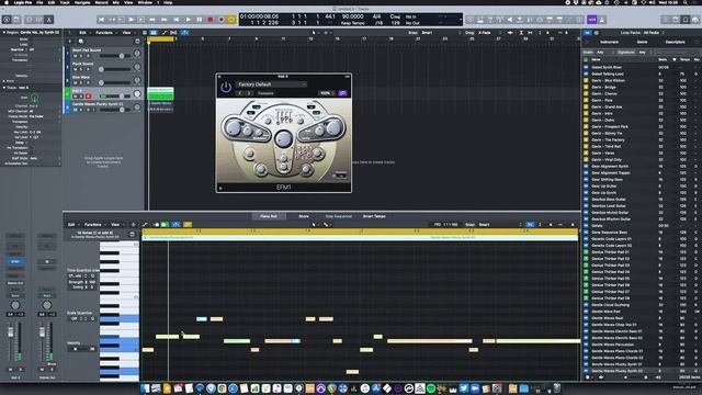 Creative Logic Pro - How to convert audio to midi and it's creative uses смотреть онлайн