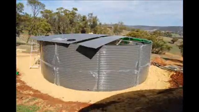 Installation Of A Pioneer Water Tank