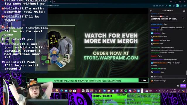TENNOCON DAY EVENT SOULFRAME WARFRAME 1999 Twitch Drops смотреть онлайн