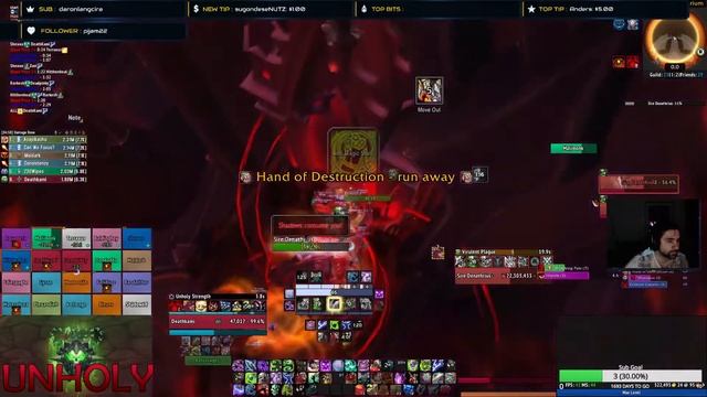 Oh Crit vs Sire Denathrius FIRST KILL - Mythic Castle Nathria смотреть онлайн