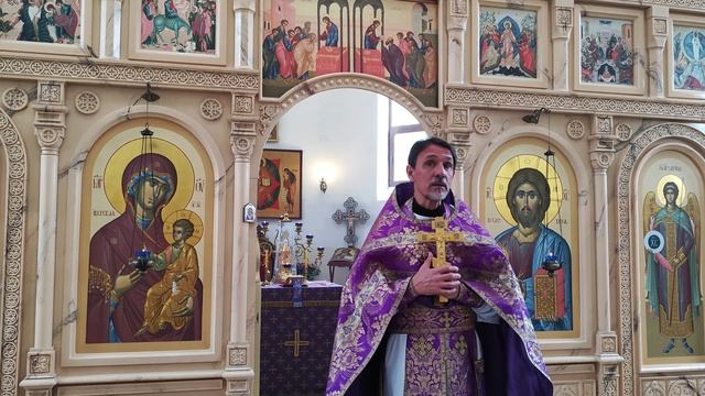 Неделя 3-я Великого Поста, Крестопоклонная. 23.03.2025 смотреть онлайн