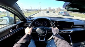 2021 KIA K5 GT Line 2.5L (194) POV TEST DRIVE