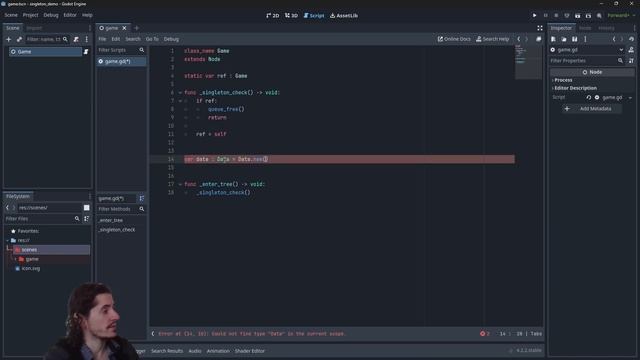 Godot 4.2 - Singleton Pattern (This is NOT about Autoloads) смотреть онлайн