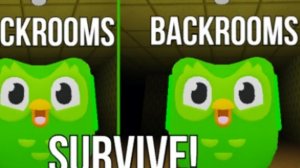 backrooms Duolingo: убегаю в закулисье от доулинго