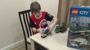 LEGO City Trains Товарный поезд 60198 часть 1