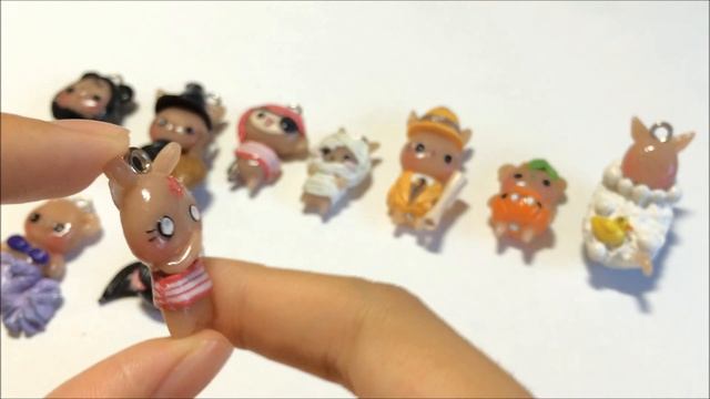 • ◡ • Polymer Clay Charms Update #6 : Bojo Bijoux