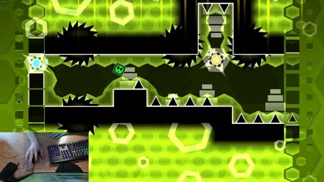 (NEW HARDEST!!!) Hexagon Force Full Version, By JamAttack - Geometry Dash 2.2 смотреть онлайн