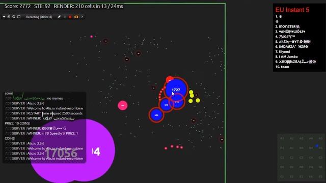 Copy of My first YOUTUBE alis.io gameplay смотреть онлайн