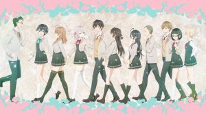 Аля иногда кокетничает по-русски. Все эндинги 1-го сезона / RoshiDere. All ends of first season