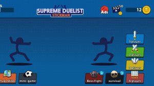 играю в Supreme Duelist Stickman