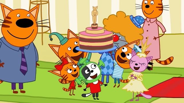 La Famille Chat | Compilation des épisodes | Dessins animés pour enfants смотреть онлайн