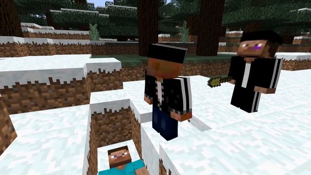 НЮХАЙ БЕБРУ( майнкрафт пародия )